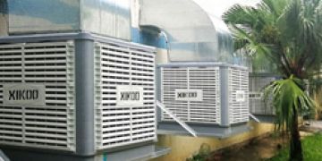 鋼結構廠房降溫用工業冷風機工業省電空調怎么樣？