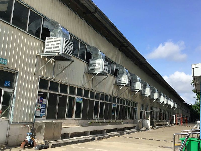 工業環保空調為學校飯堂食堂通風降溫.jpg